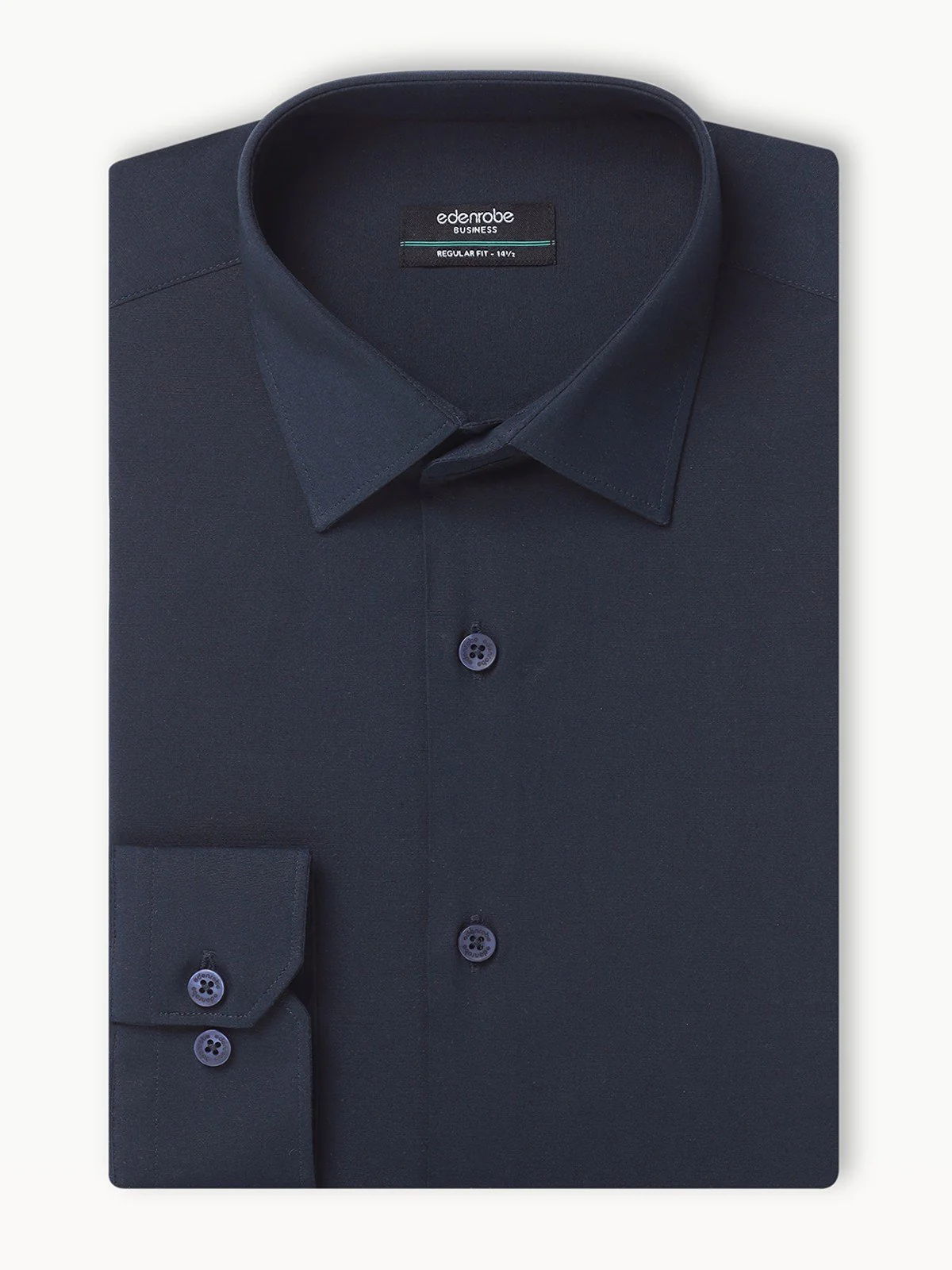 Men's Navy Shirt Plain - EMTSB23-148