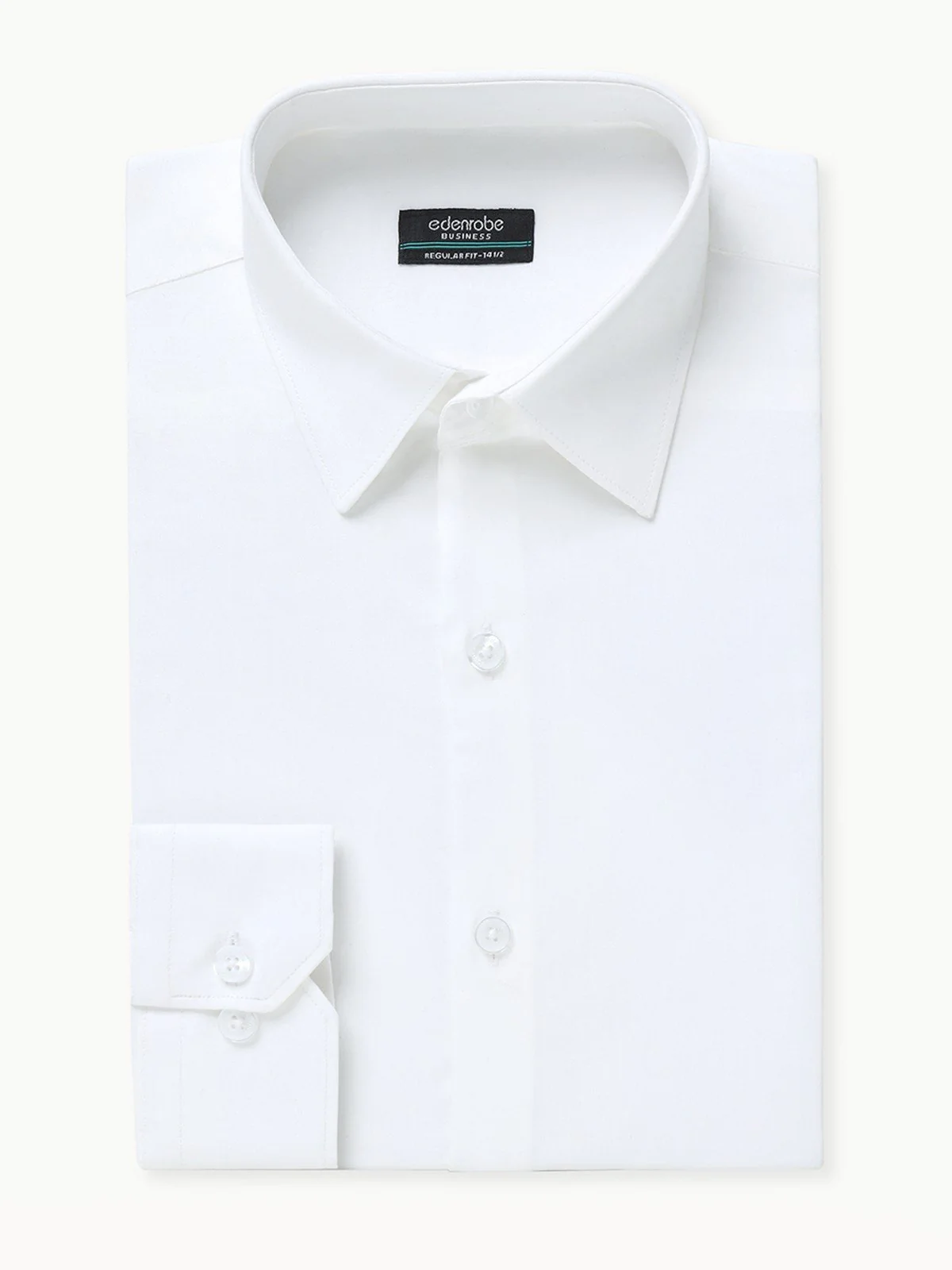 Men's Off White Shirt Plain - EMTSB22-141