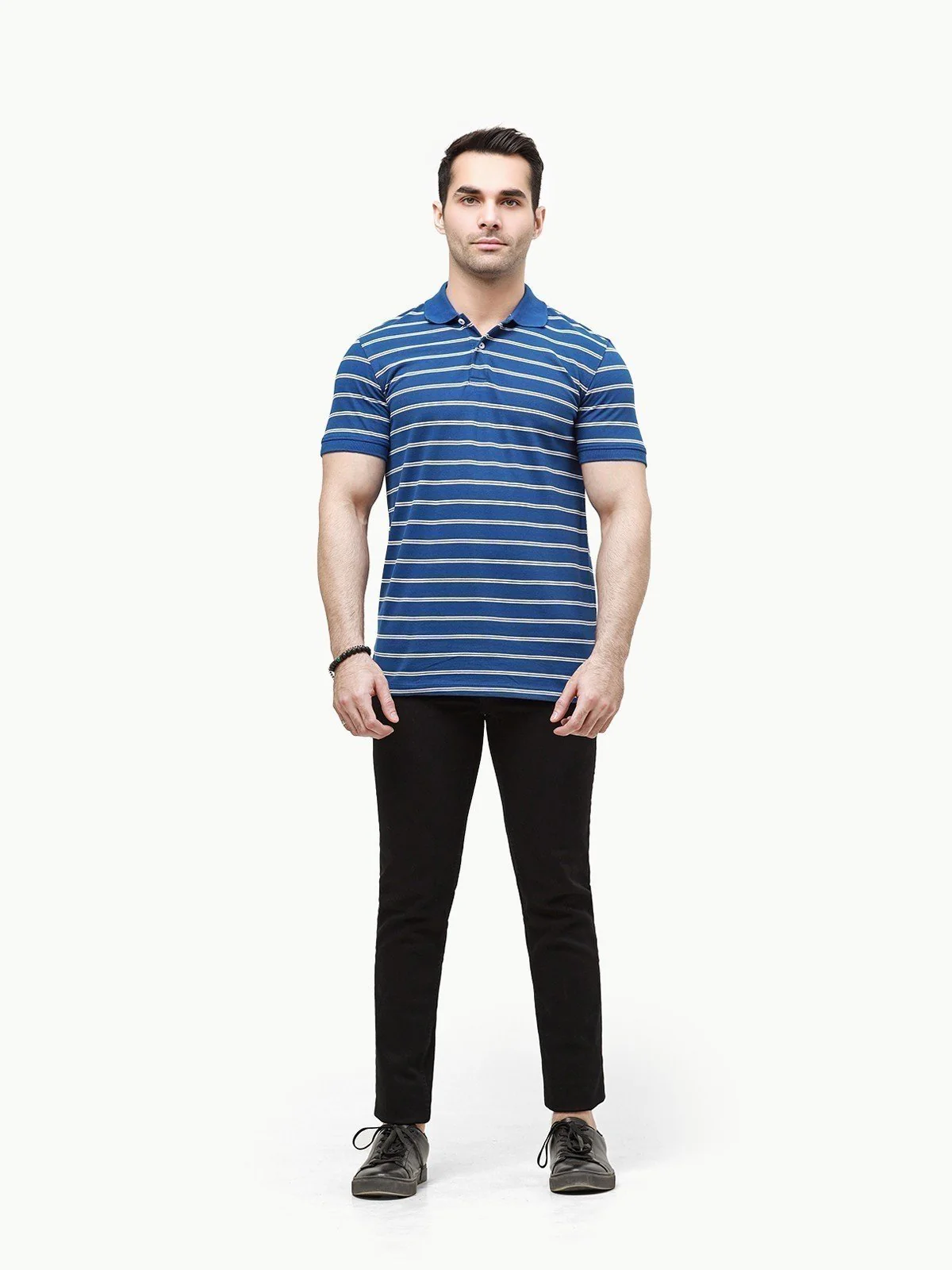 Men's Royal Blue Polo Shirt - EMTPS23-034