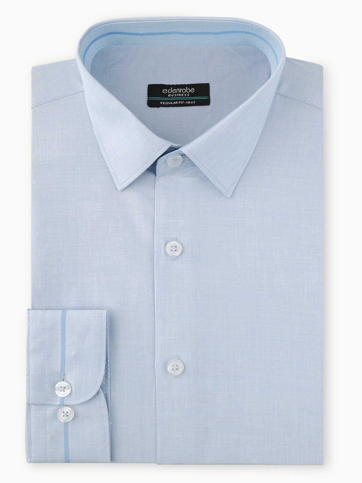 Men's Sky Blue Shirt Plain - EMTSB22-113