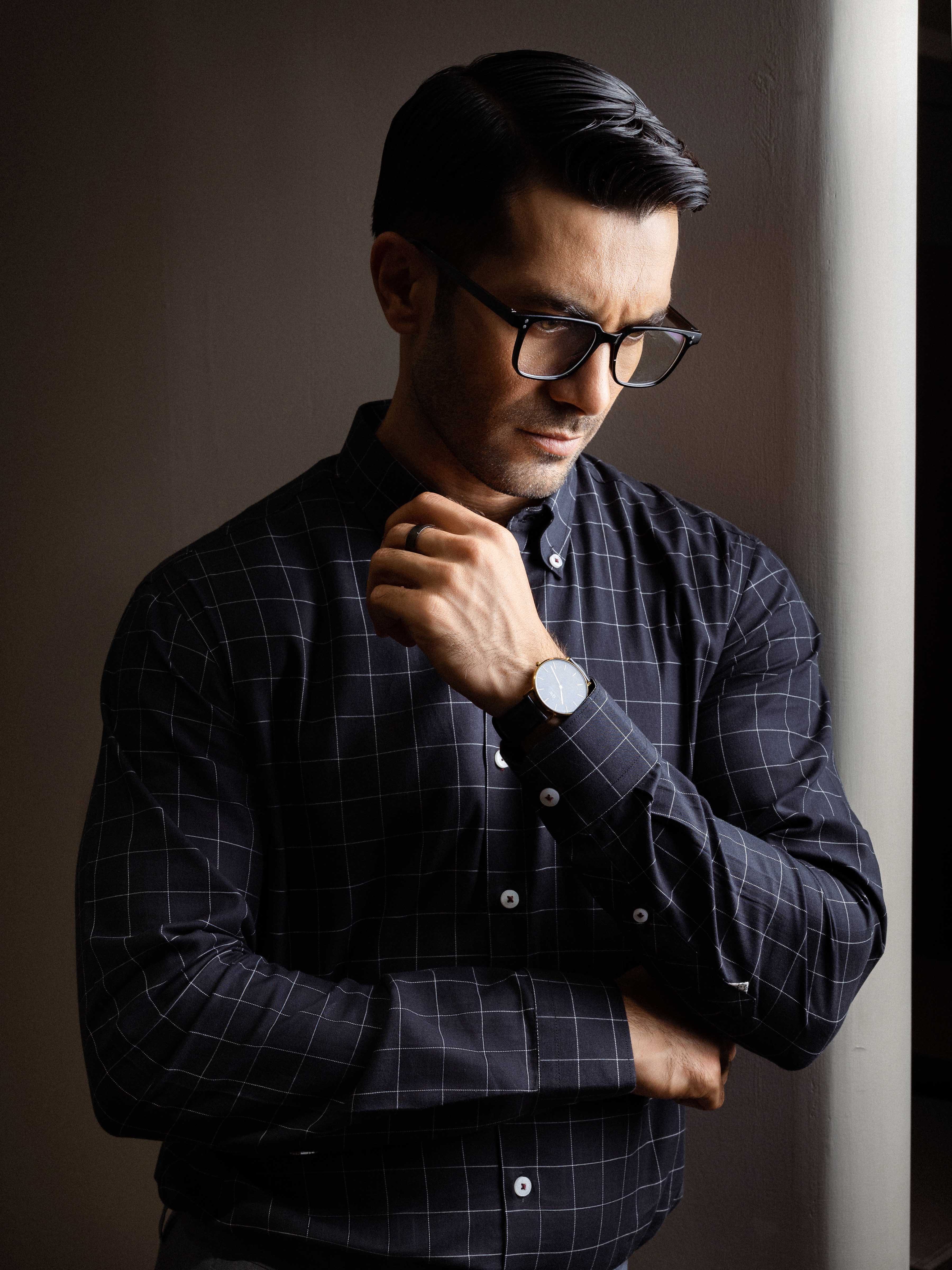 Men's Black Shirt - EMTSB5-178 - Image 2