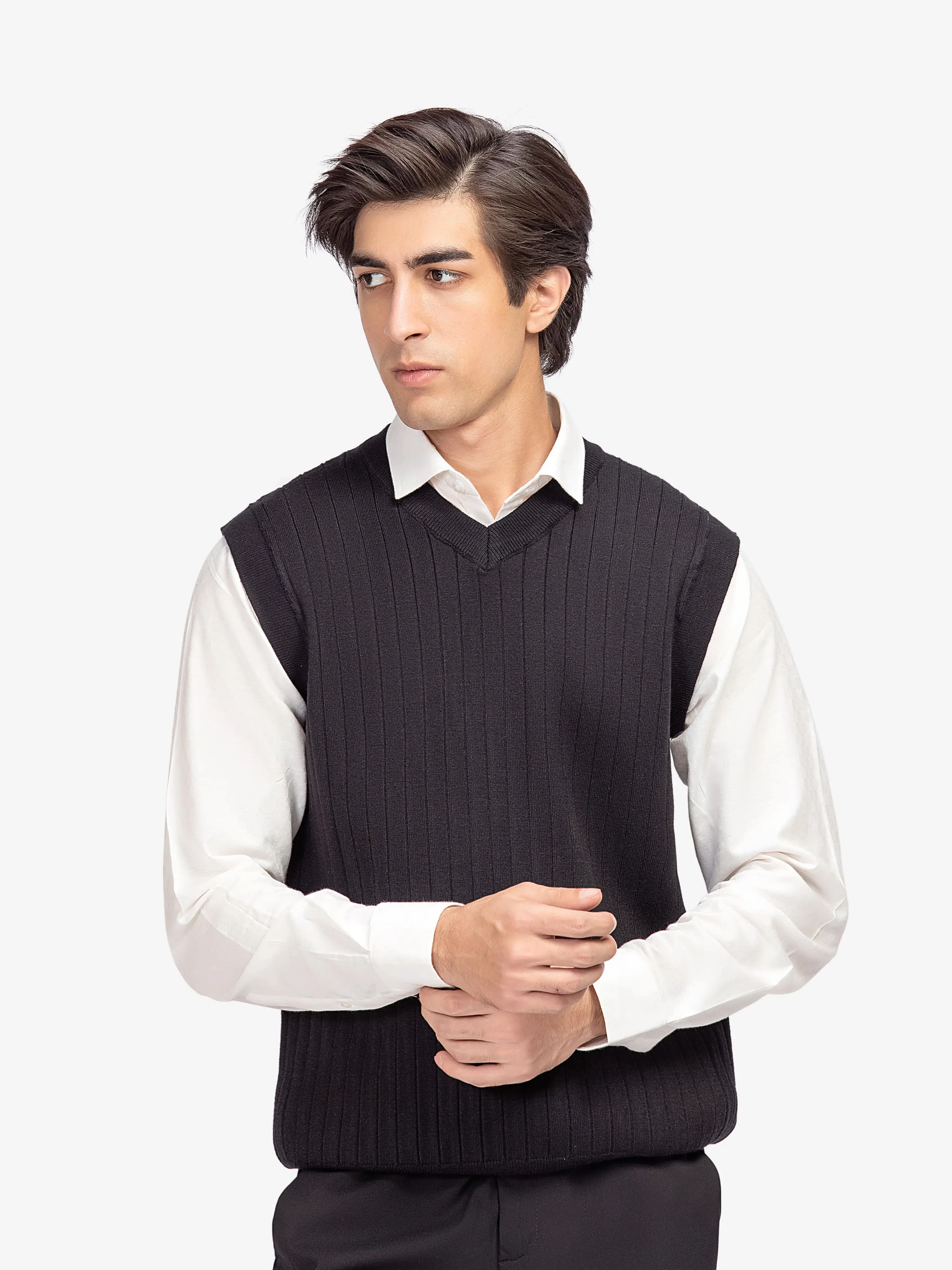 Men's Black Sweater - EMTSWT5-024