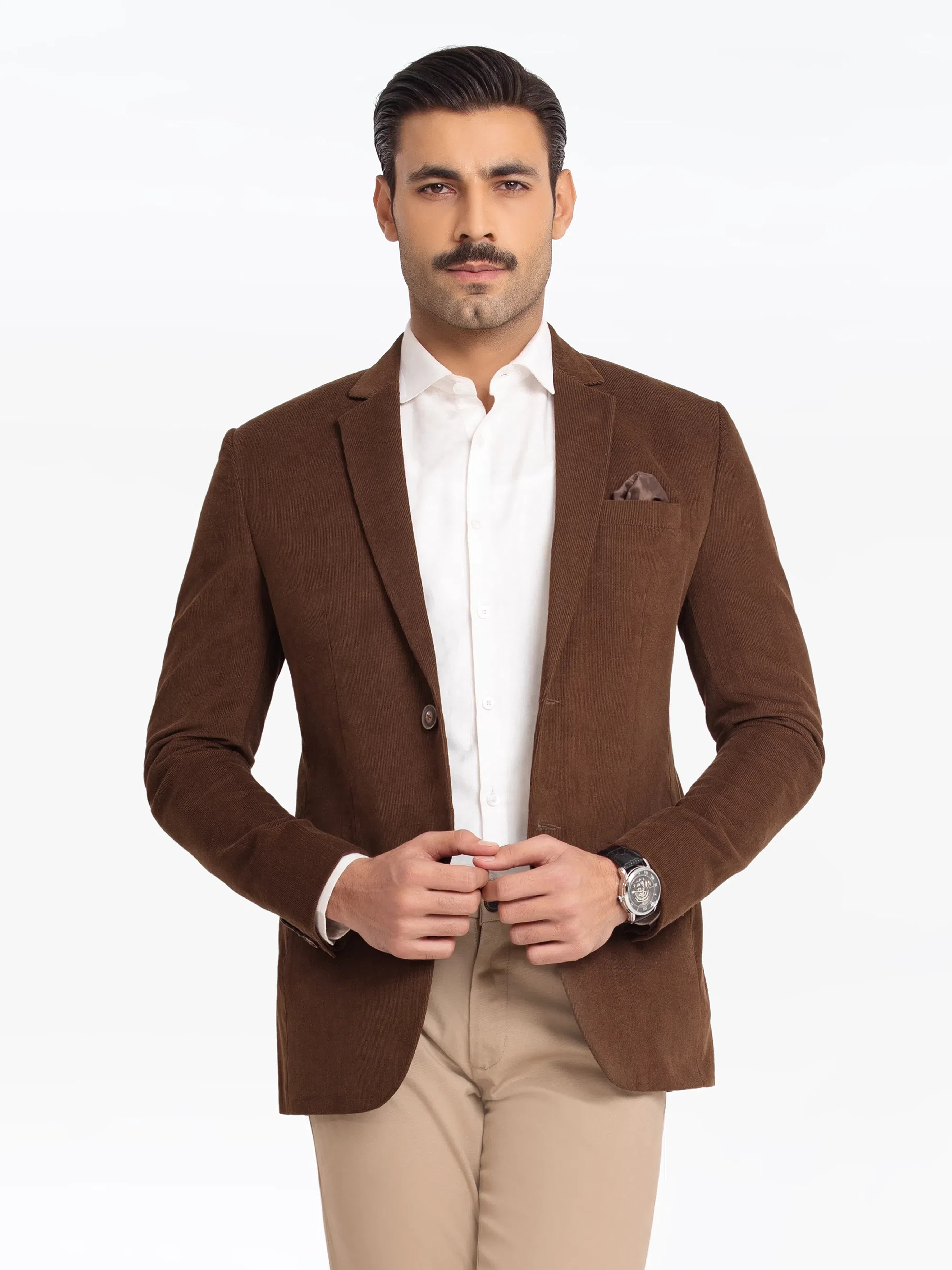 Men's Brown Blazer - EMTB24-6860