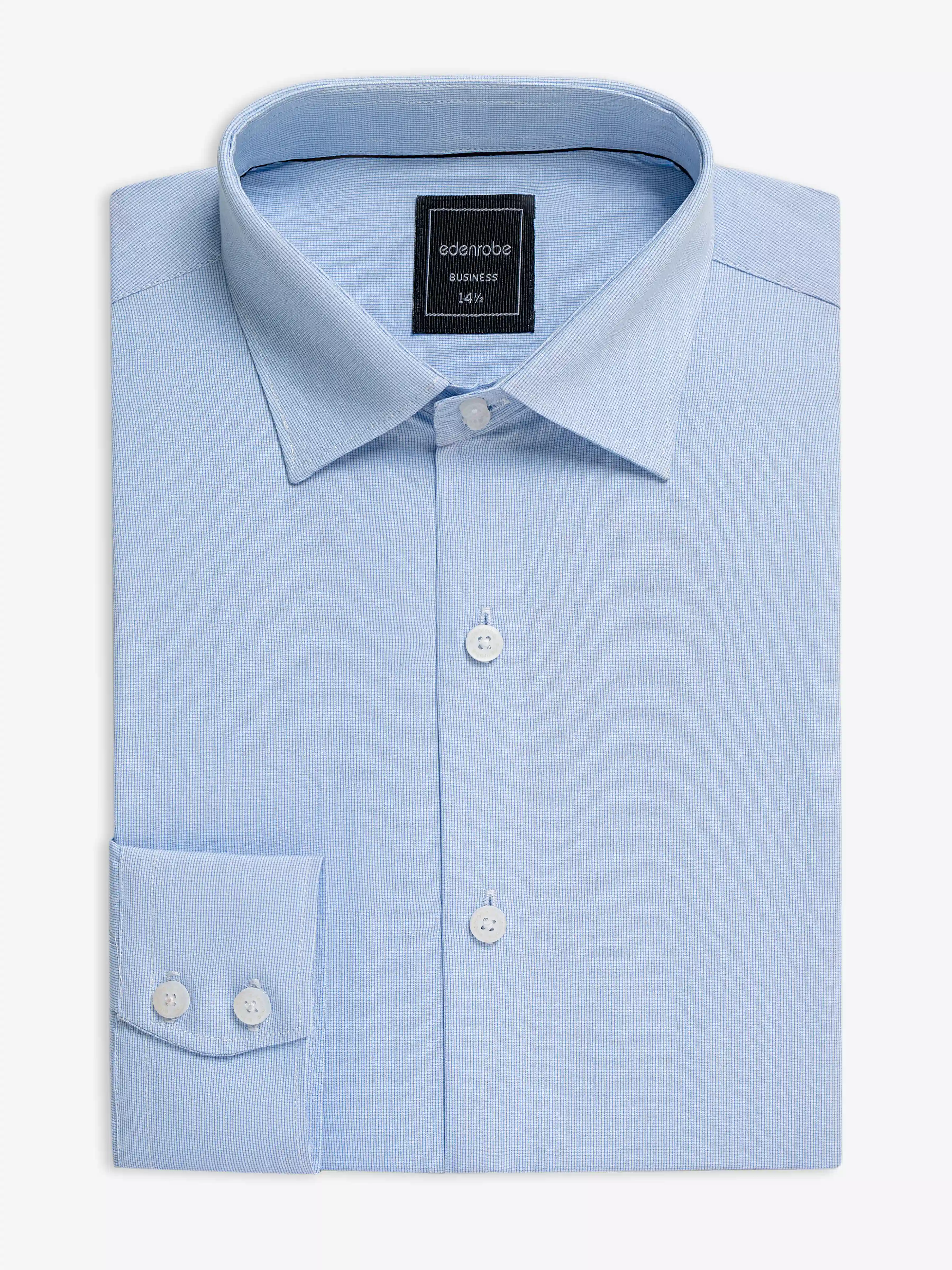 Men's Light Blue Shirt - EMTSB6-209