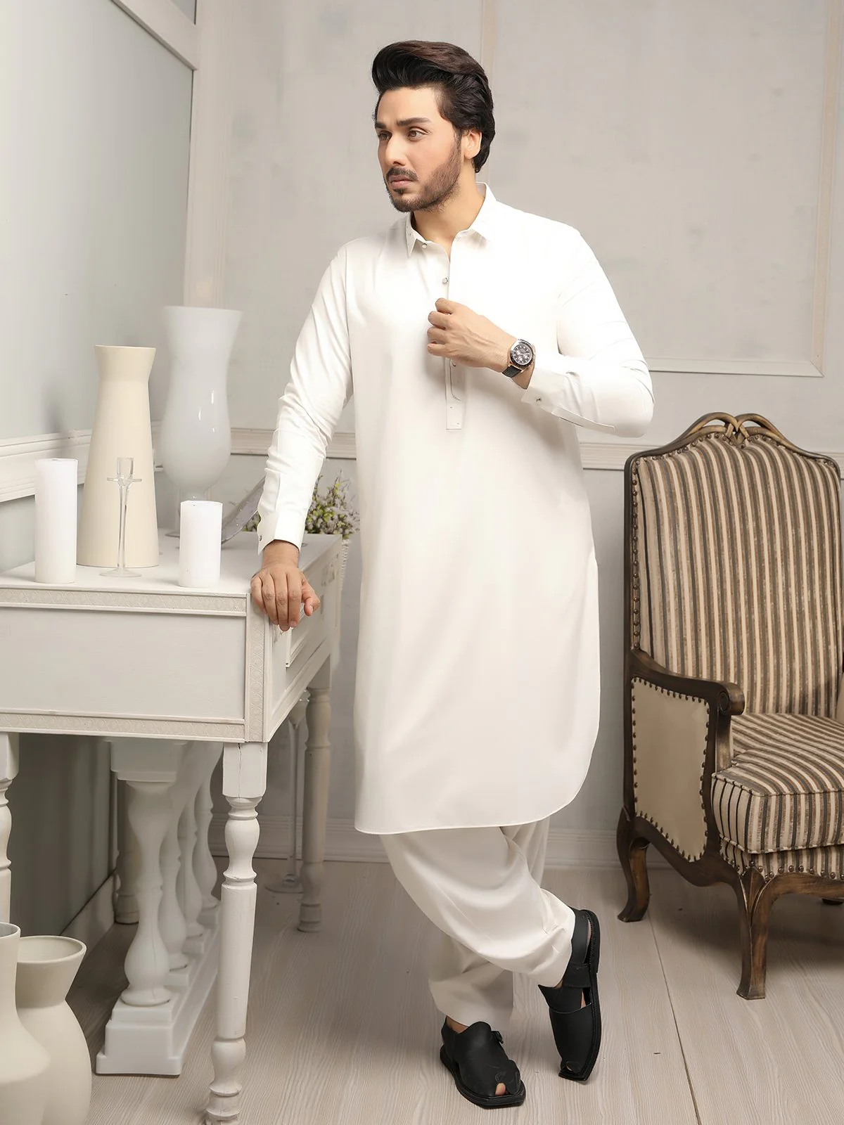 Men's Unstitched White - EMUC18-IMPRL