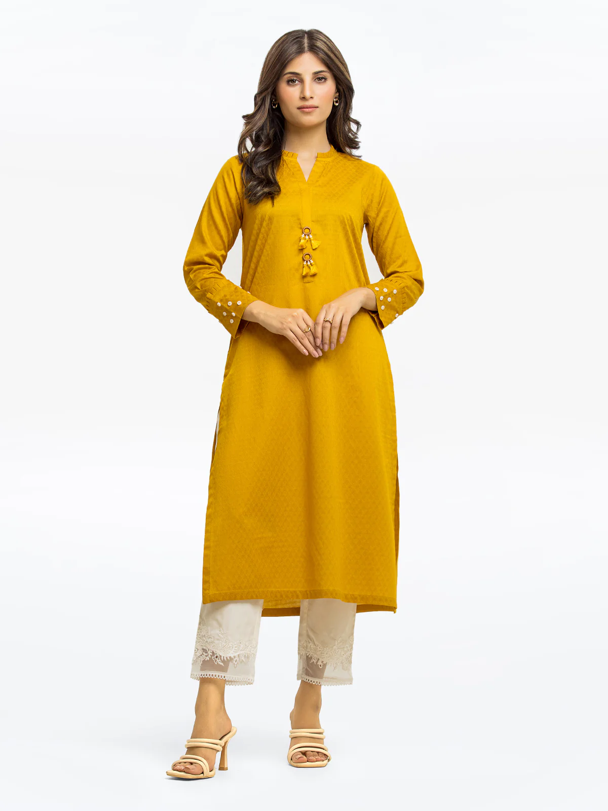 Pret Solid Dobby Shirt - EWTKS24-68953S