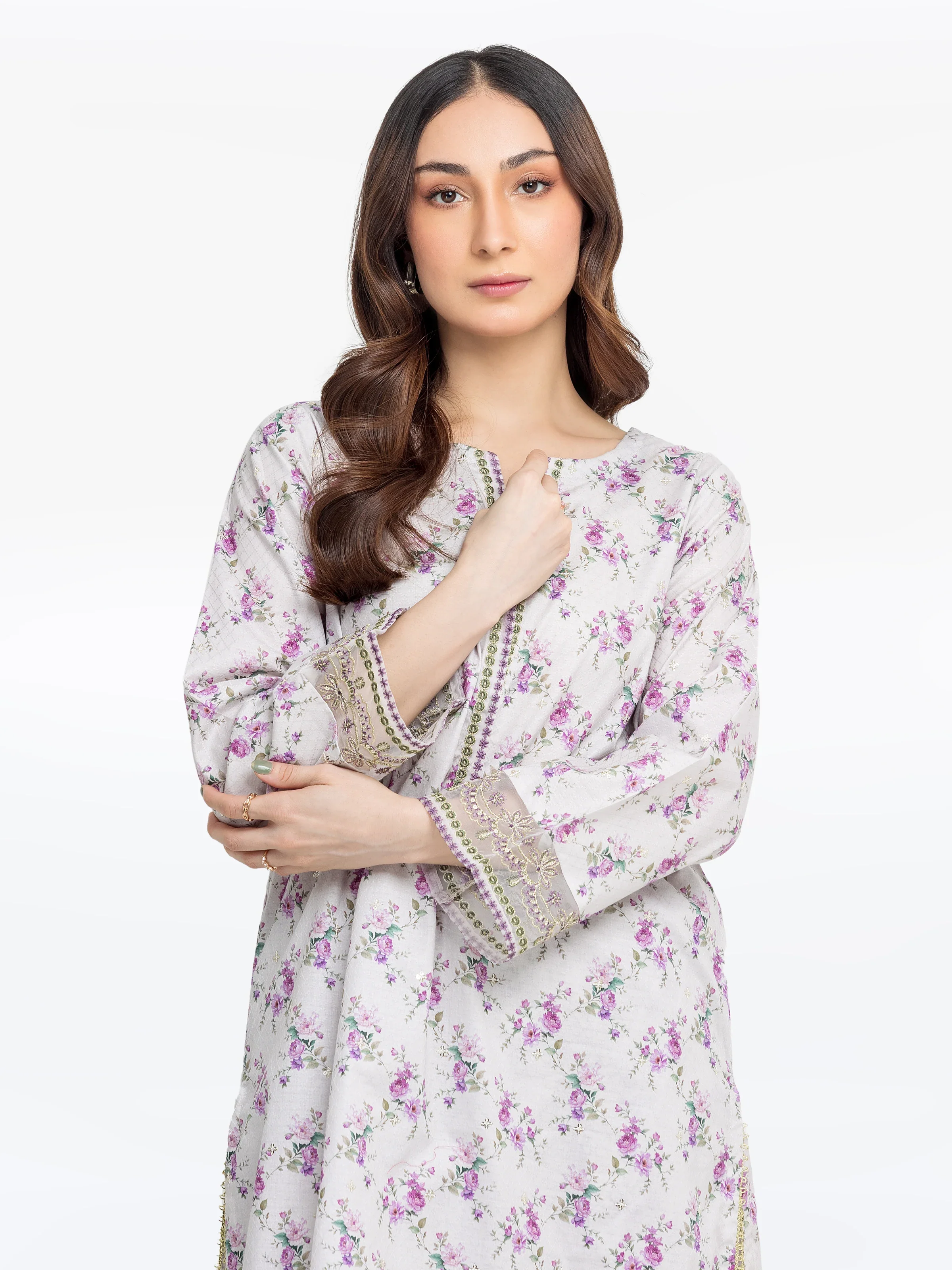 Pret Embroidered Dobby Co-Ord Set - EWTKE24-81461ST