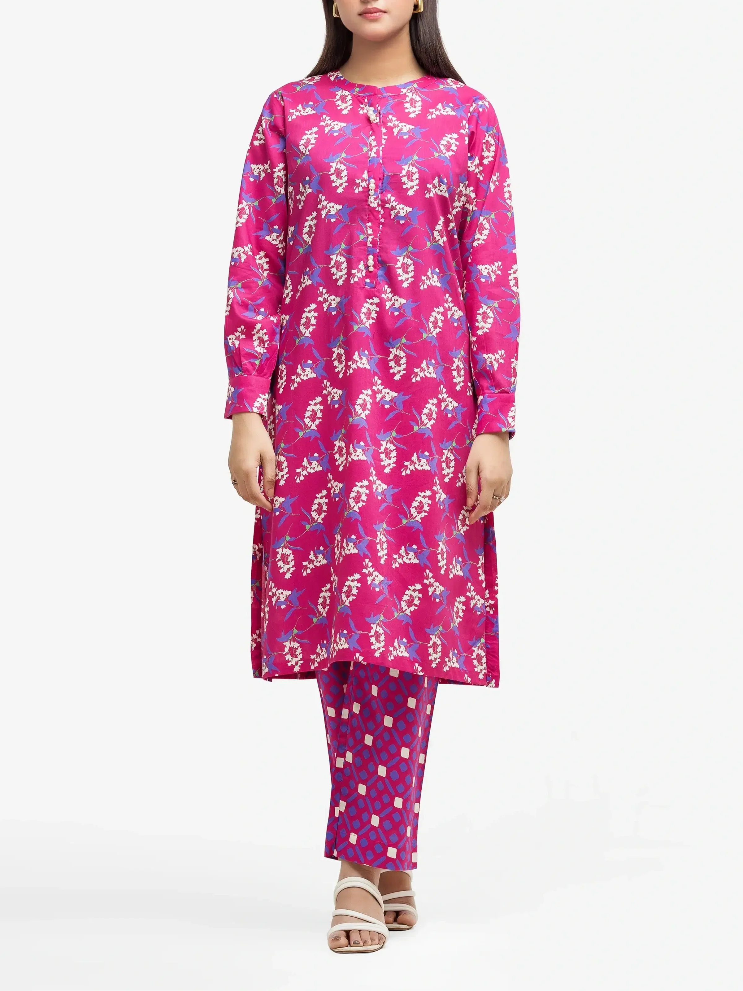 Pret Printed Cambric Shirt Trouser - EWTKP5-81651ST