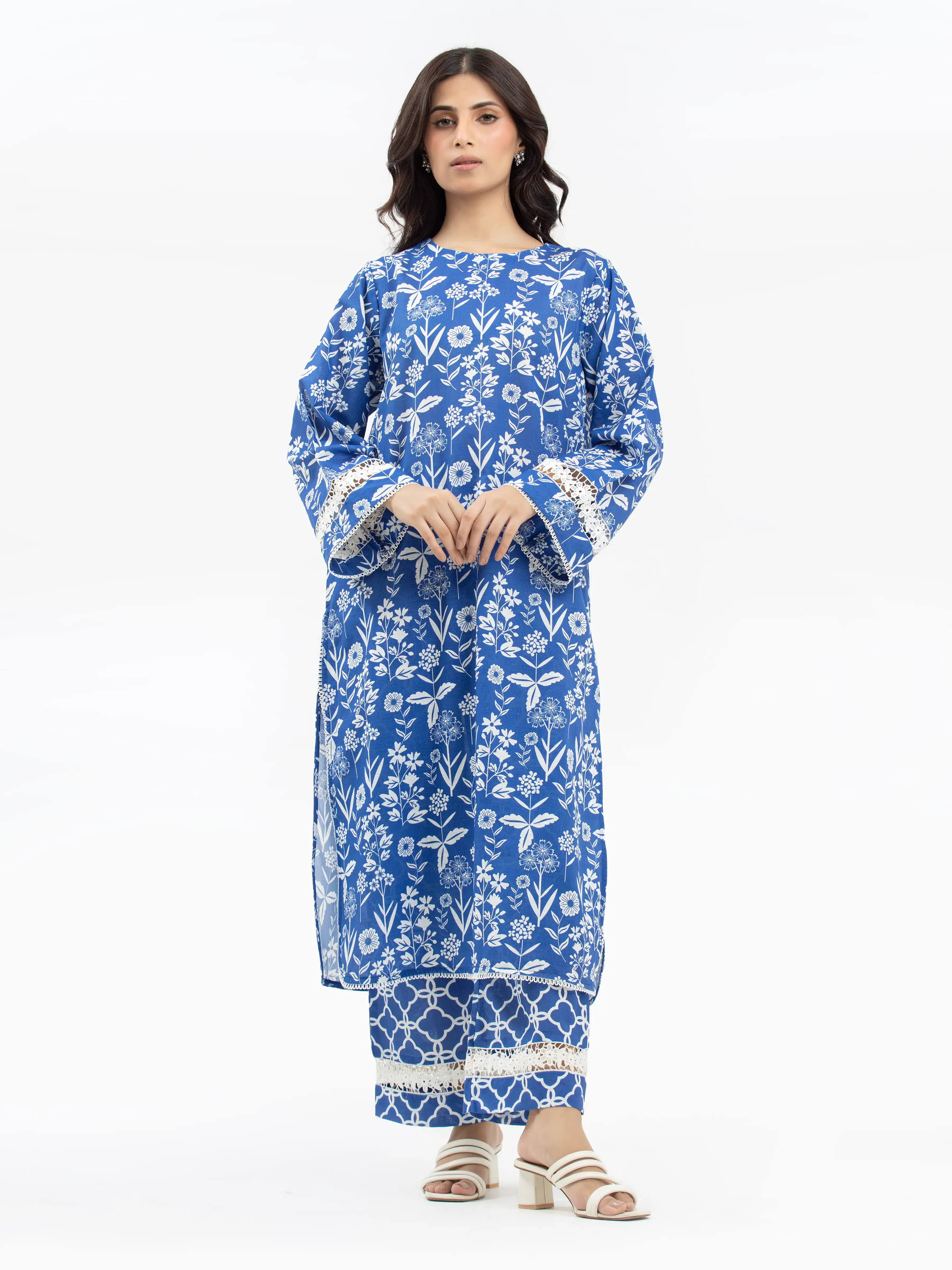 Pret Printed Khaddar Co-ord Set - EWTKP24-81387ST