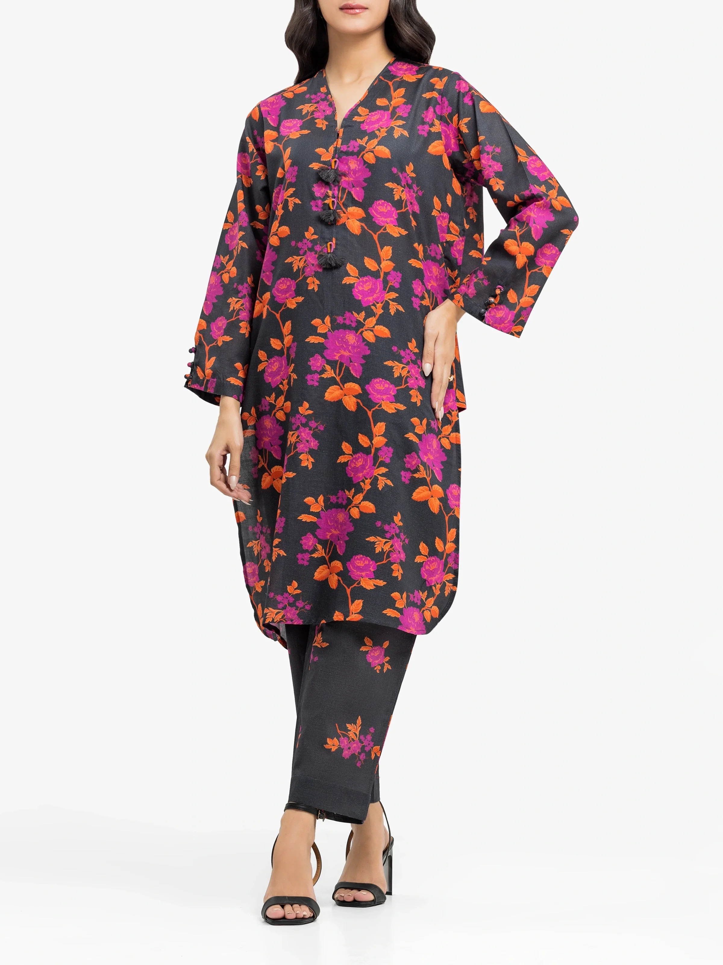 Pret Printed Khaddar Co-Ord Set - EWTKP24-81422ST