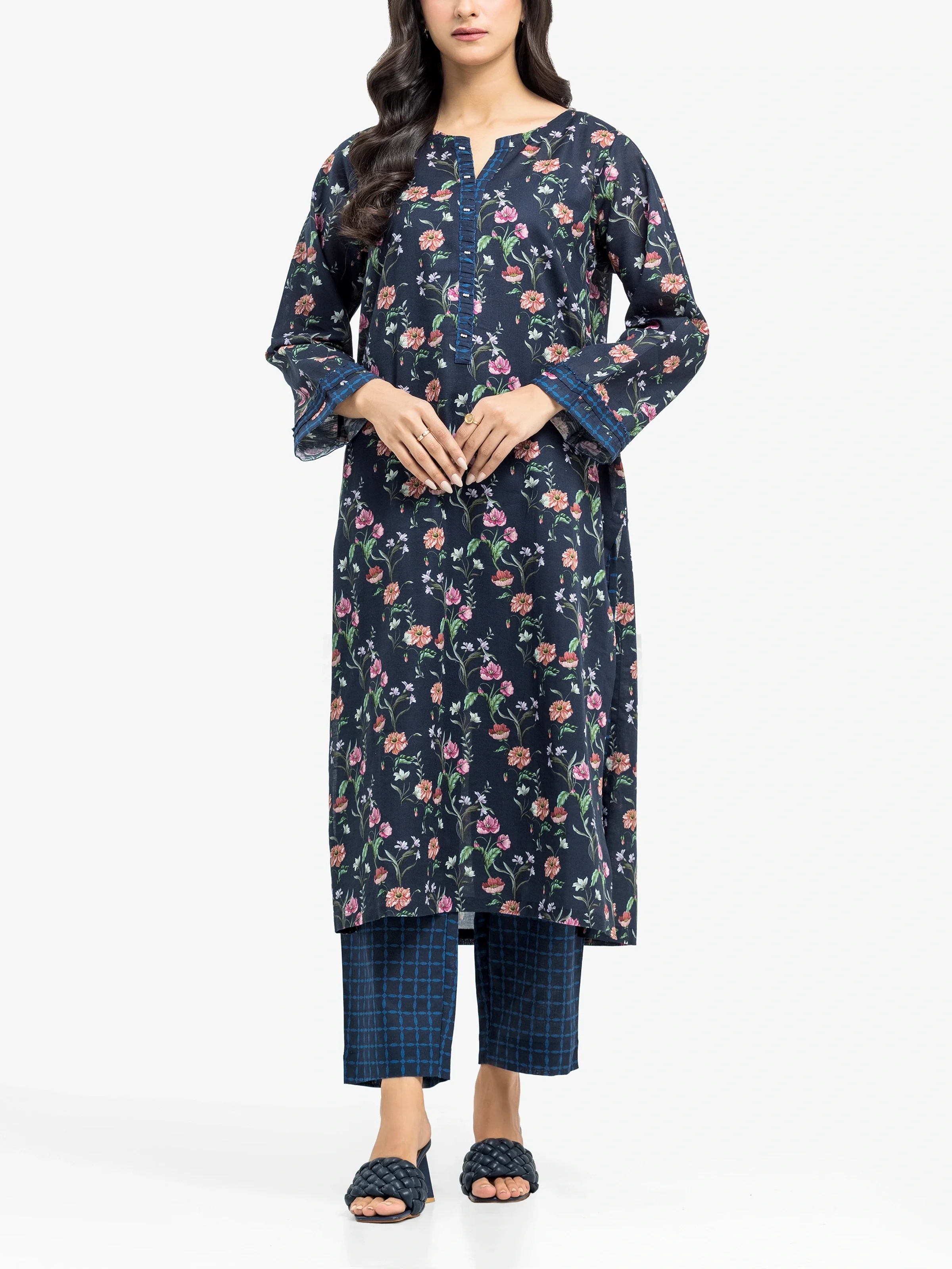 Pret Printed Khaddar Co-Ord Set - EWTKP24-81423ST