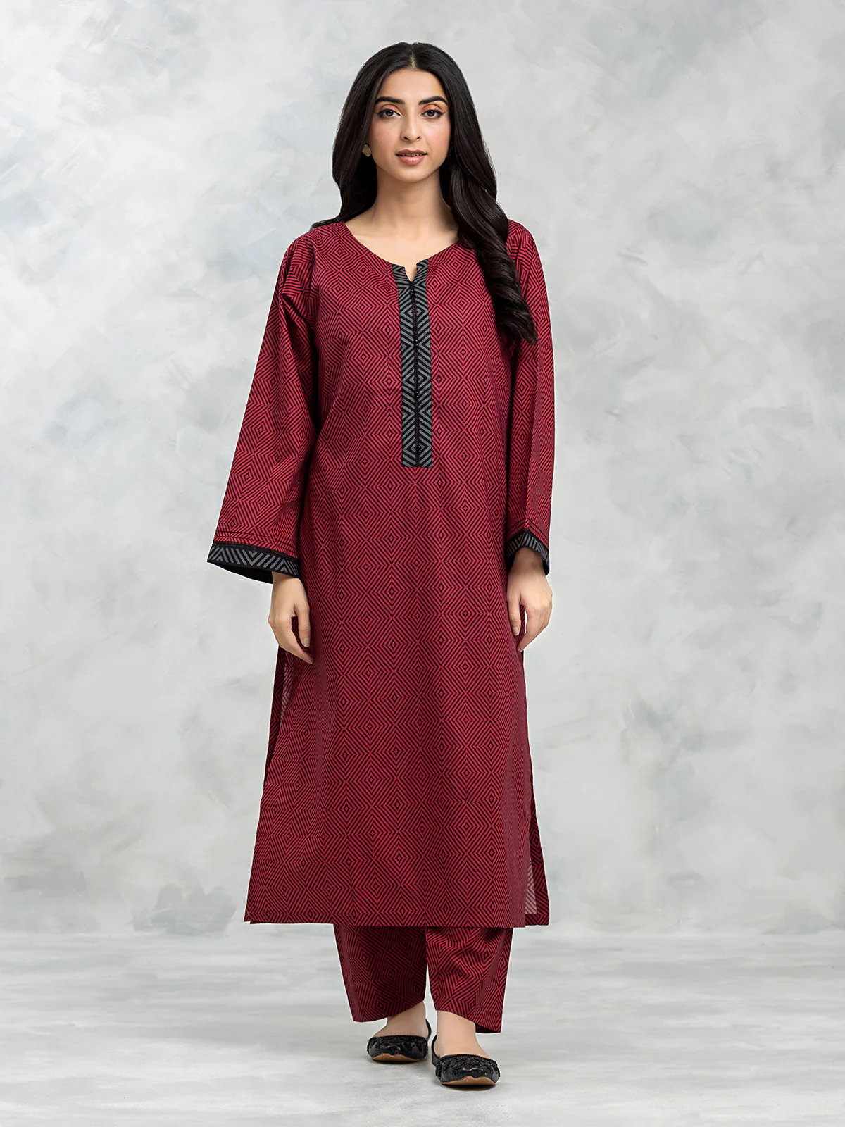 Pret Printed Lawn Shirt Trouser - EWTKP24-68885ST