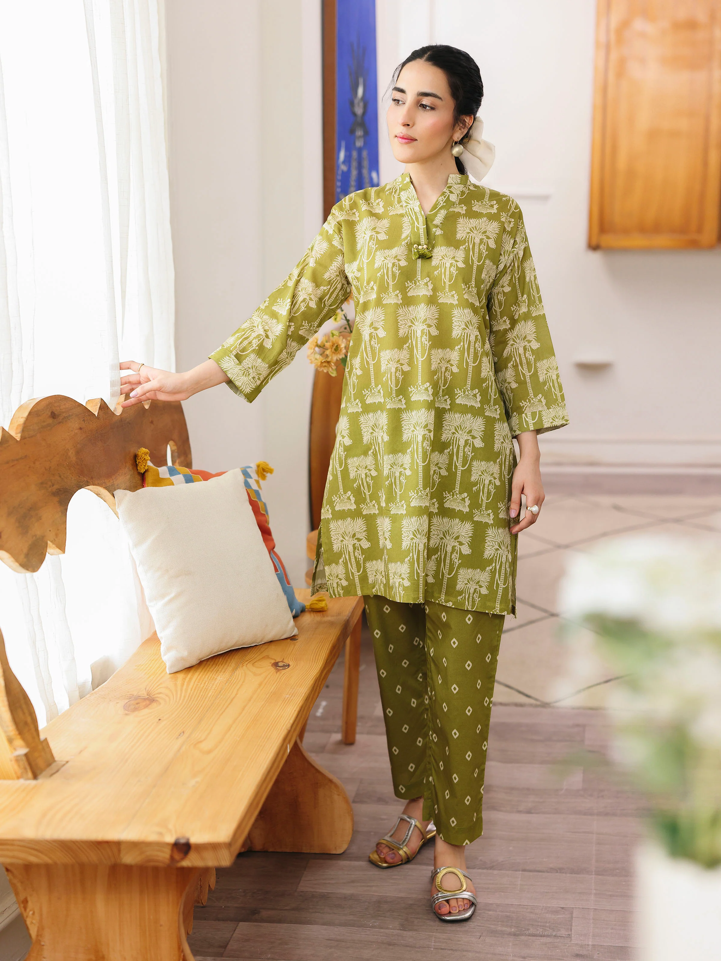 Pret Printed Lawn Co-Ord Set - EWTKP5-81870ST