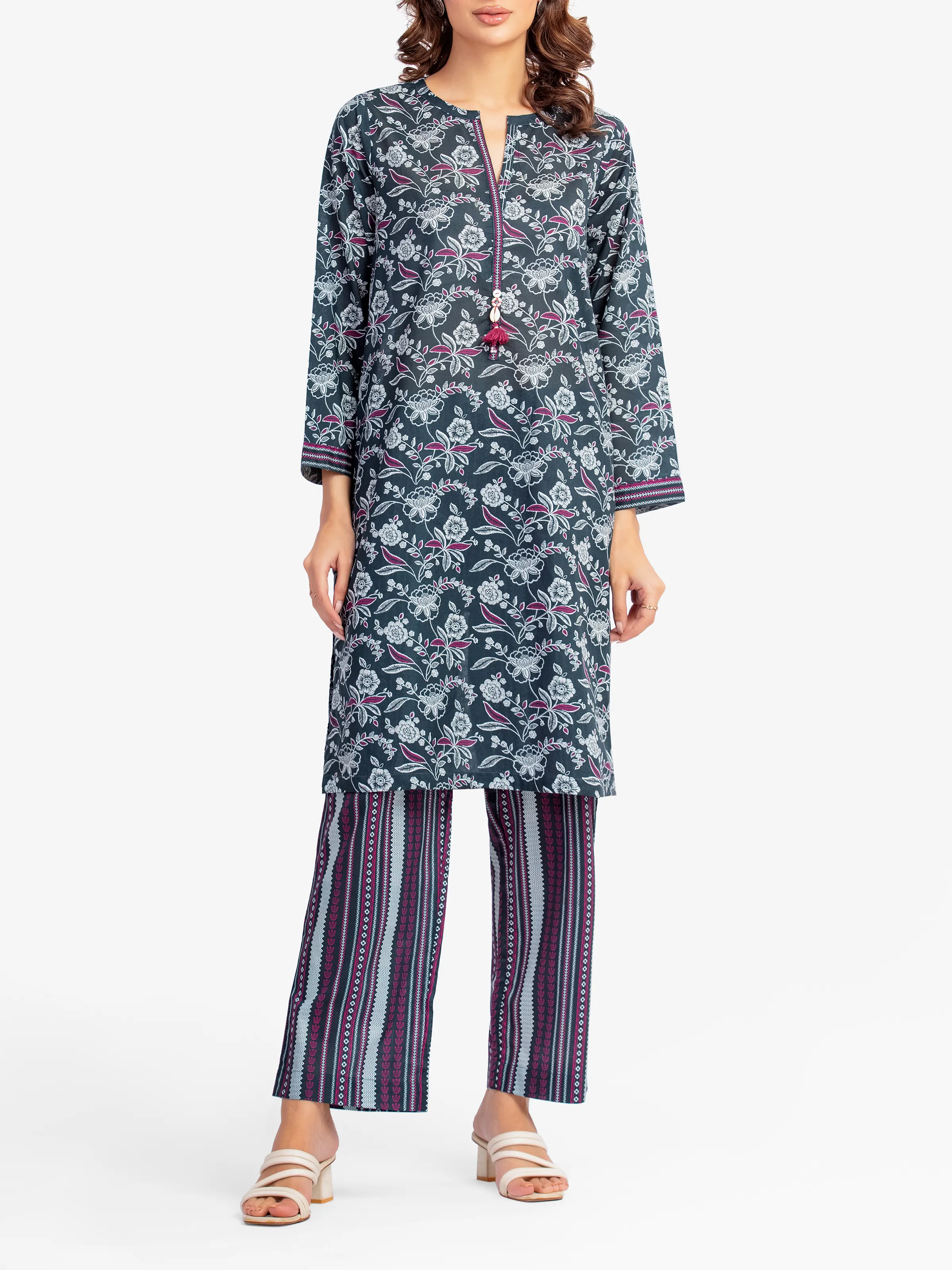 Pret Printed Lawn Co-Ord Set - EWTKP5-81883ST