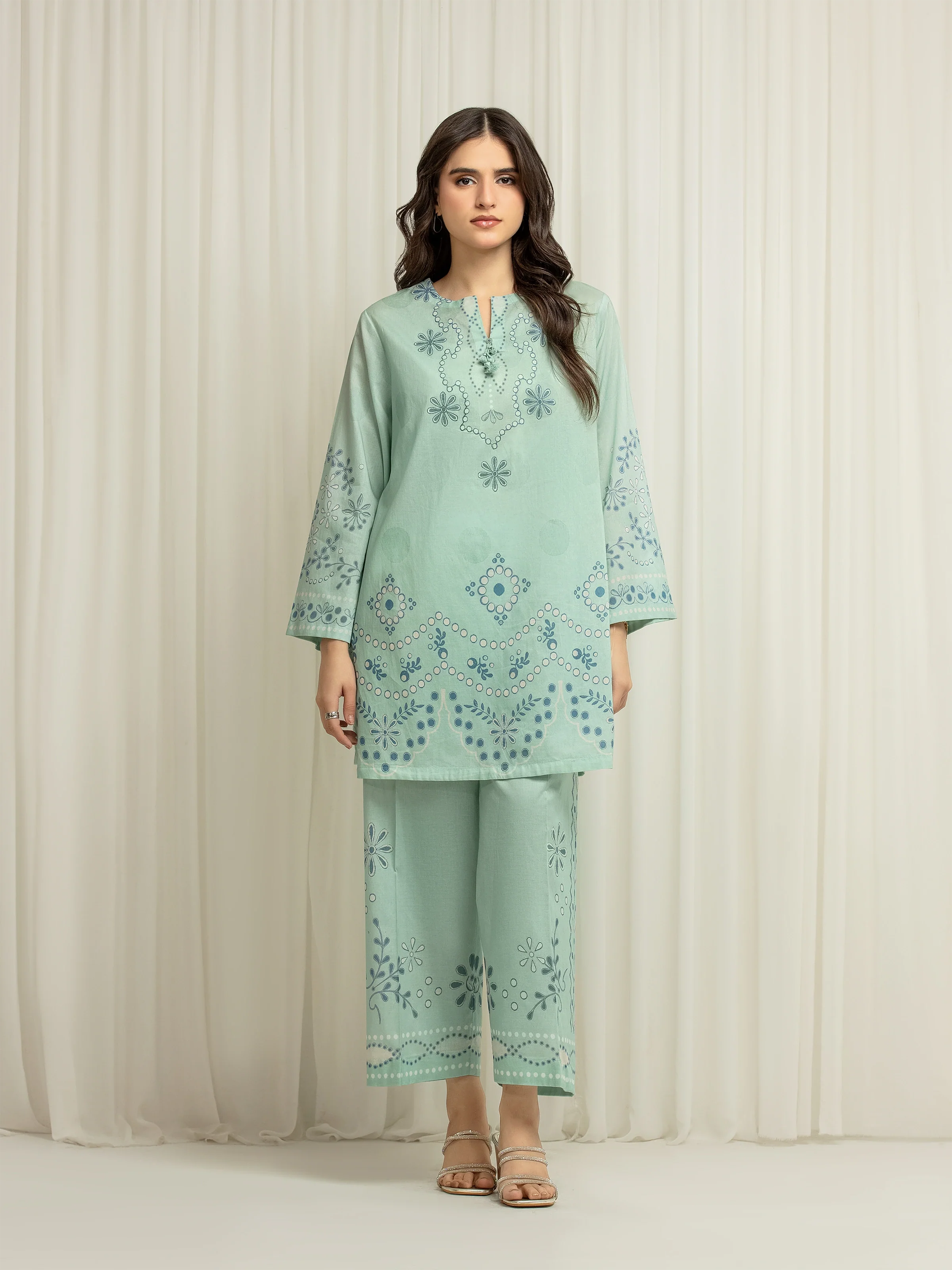 Pret Printed Lawn Co-Ord Set - EWTKP6-86020ST