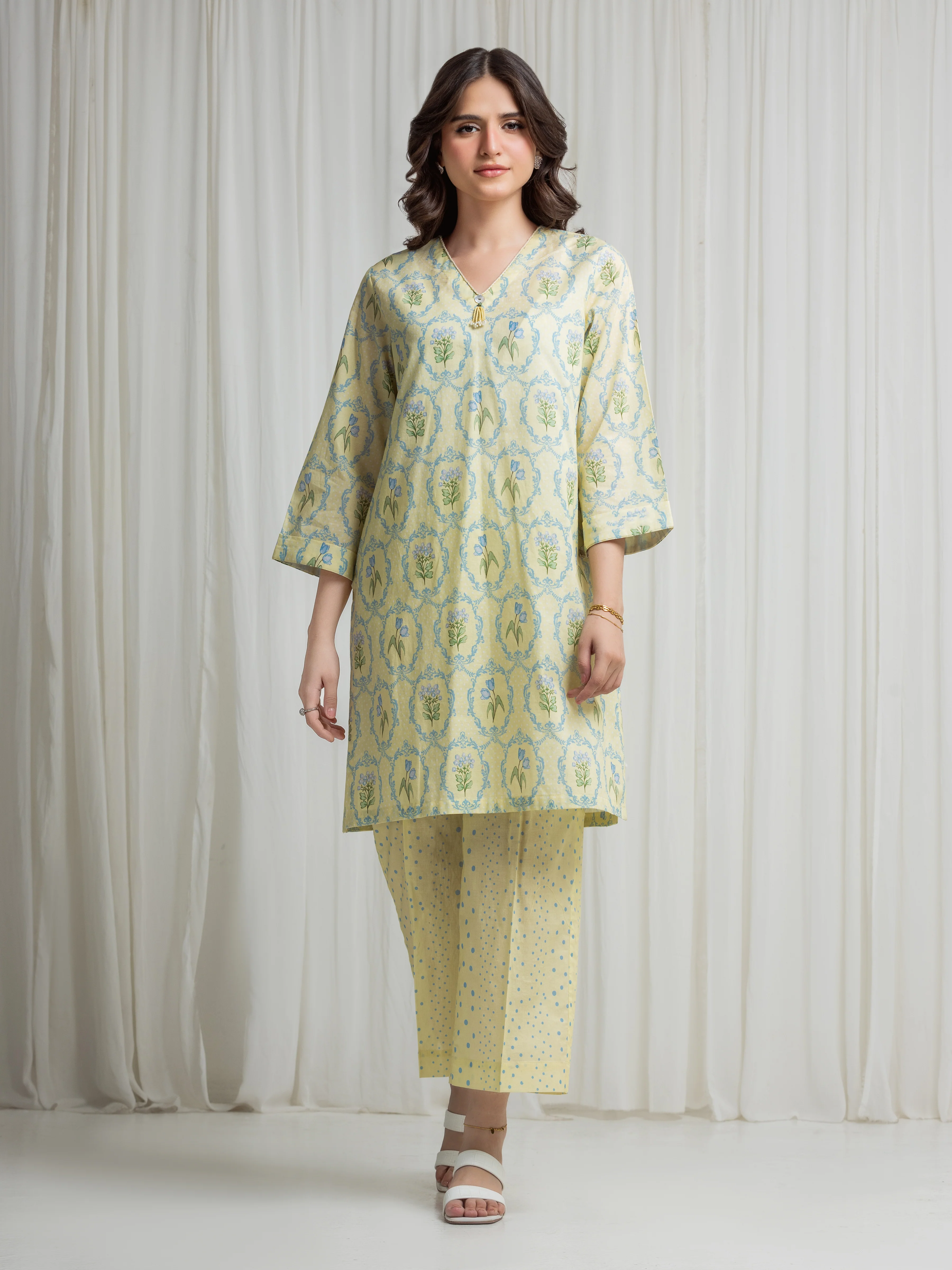 Pret Printed Lawn Shirt Trouser - EWTKP6-86036ST