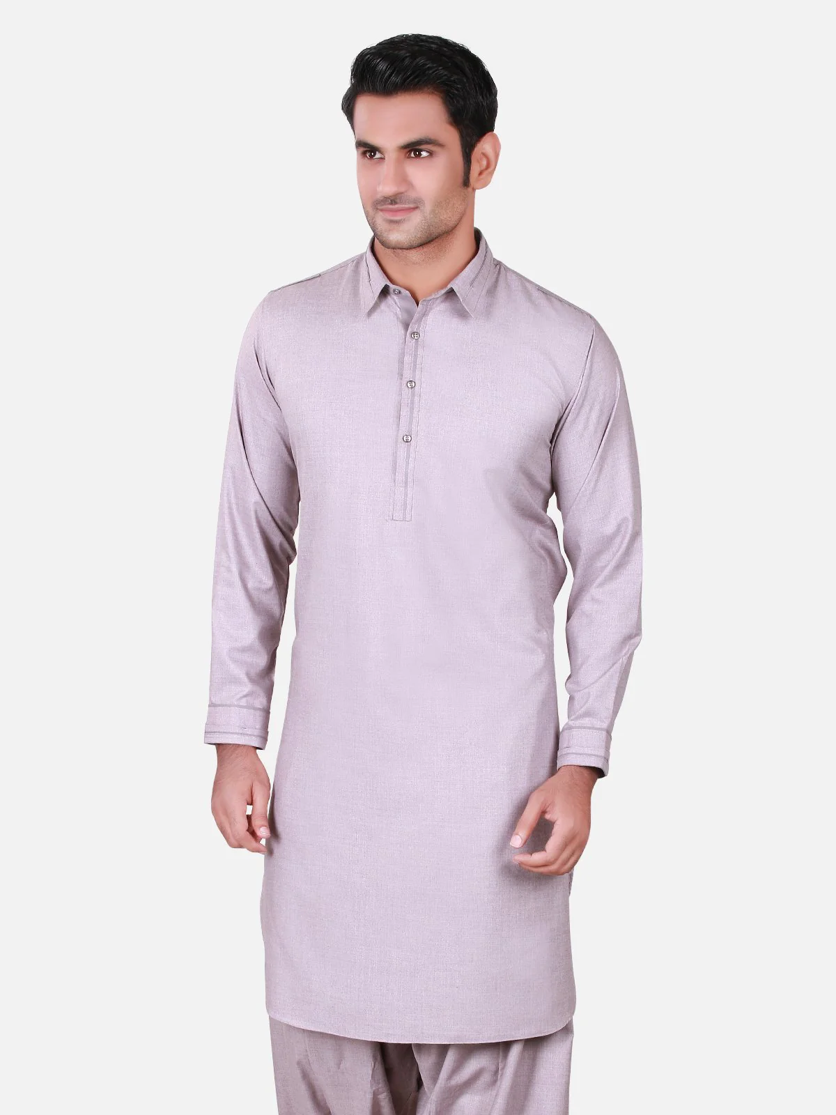 Men's Zinc Shalwar Kameez - MTKS-C16W-40412