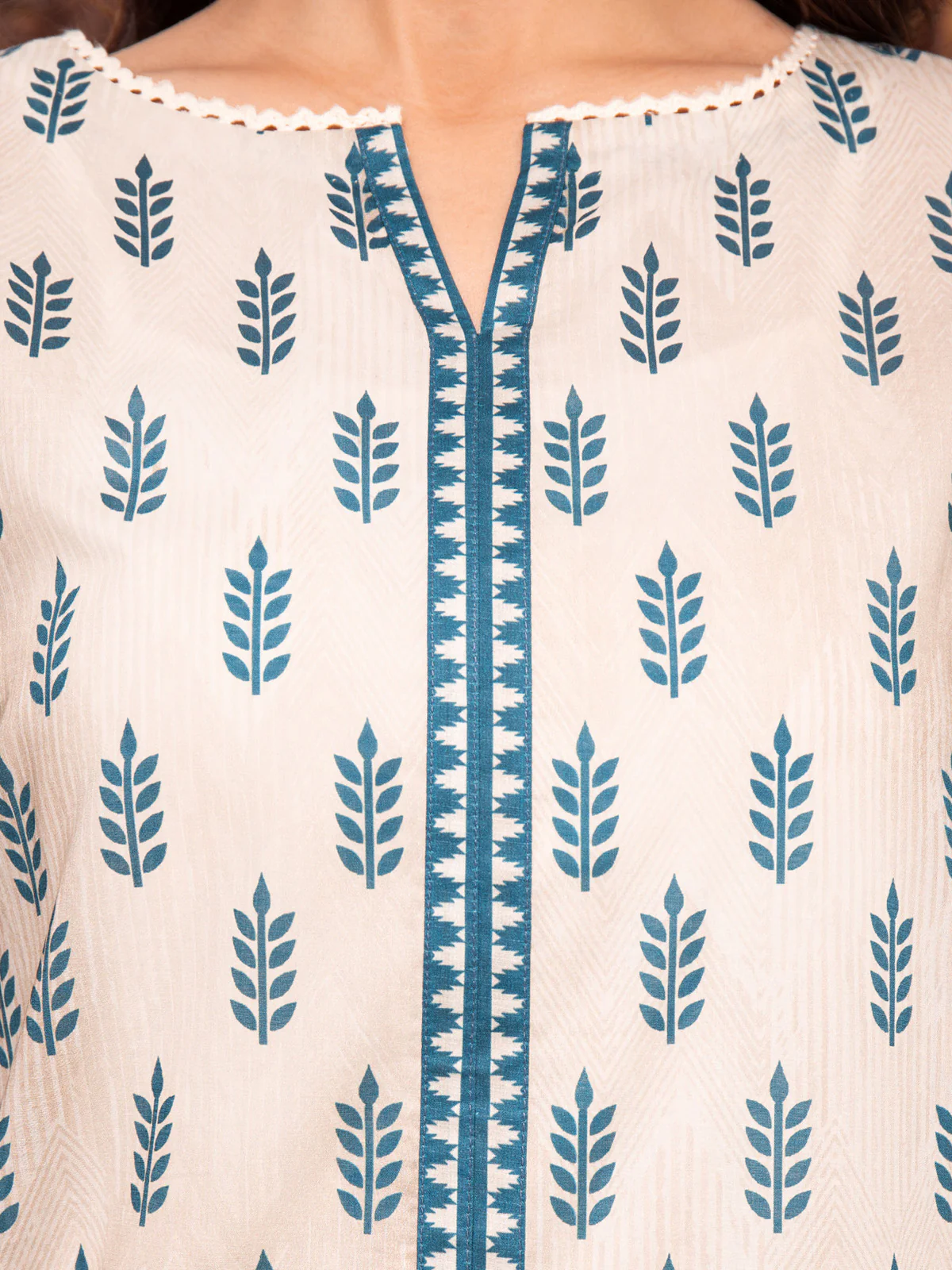 Unstitched Printed Cambric Shirt Trouser - EWU24A2-27291ST - Image 6