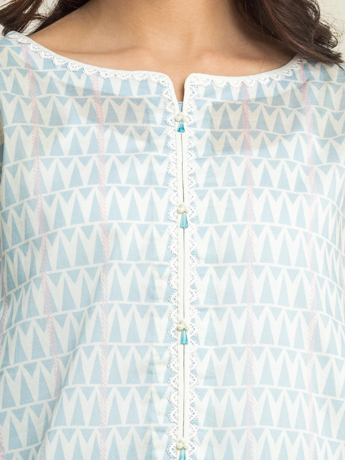 Unstitched Printed Lawn Suit - EWU24A1-29245-3P - Image 4