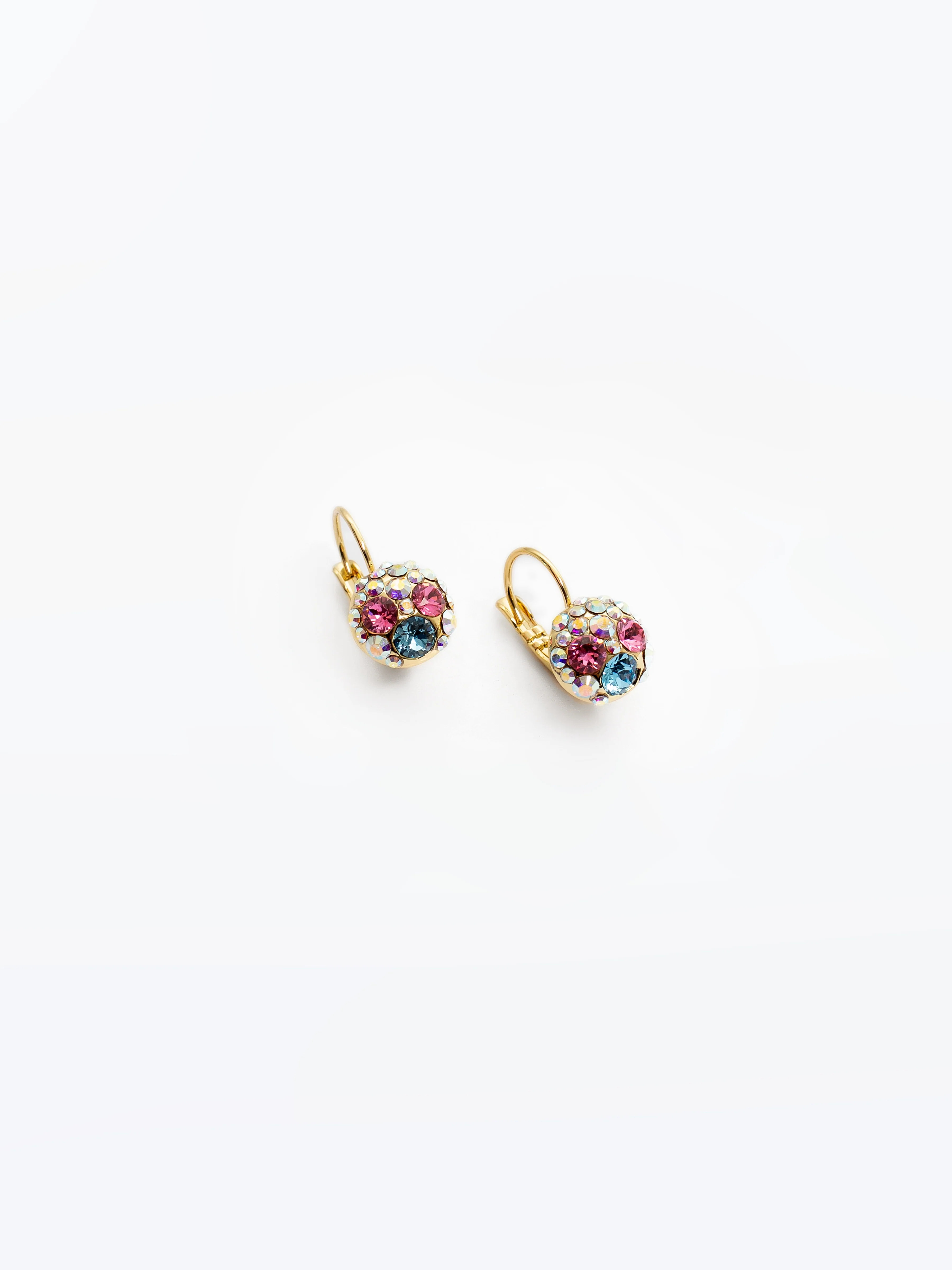 Multicolor Rhinestone Earrings - EAWE5-038