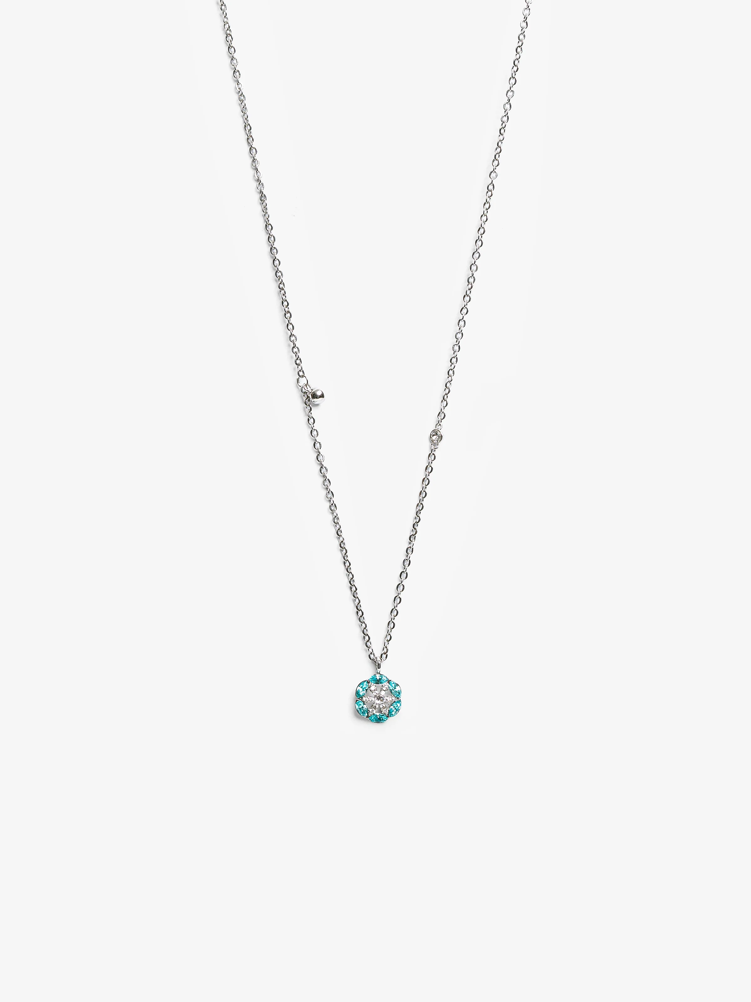 Cerulean Bloom Necklace - EAWN5-015